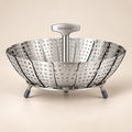 Qorevna™ Expandable Stainless Steel Steamer Basket image 01